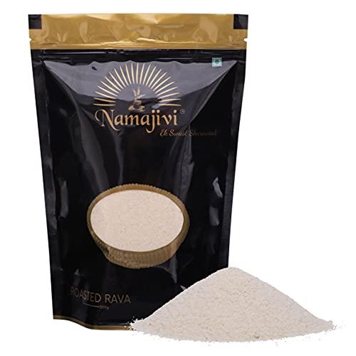 Namajivi Namajivi Roasted Rava | sooji | suji | 500 grm Pack of 3