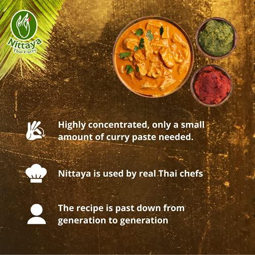 Nittaya Thai Curry Nittaya Thai Curry Red Curry Paste, 1000 g