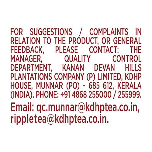 RIPPLE Ripple Black Tea with Natural Vanilla - 100gm