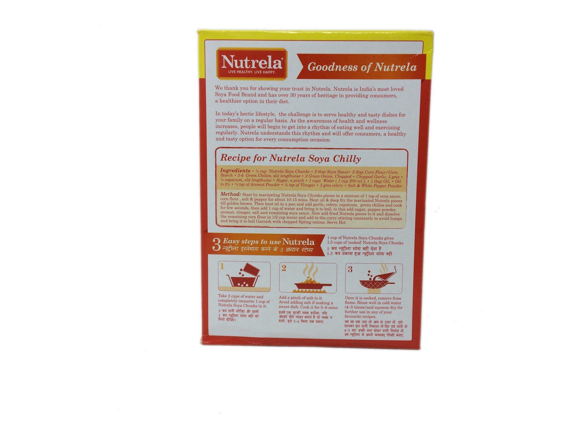 NUTRELA Nutrela SOYA Chunks, 200g Carton