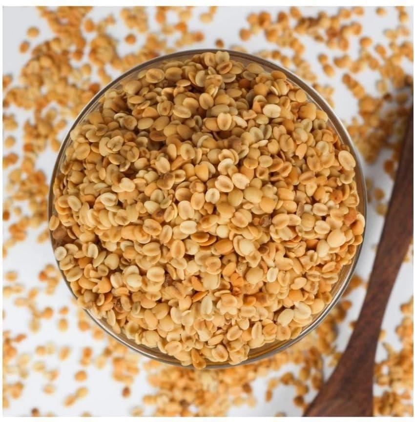 GROCERY JONES GROCERY JONES Roasted Split Coriander Dhania Seeds Dal Dhaniya Kuli | 500Gm | Coriander Seeds for Mukhwas | Premium Dhana Dal