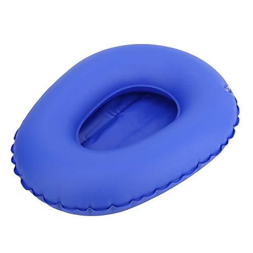 Wakects Medical Inflatable Bed Pan, Portable Washable Anti Bedsore Air Cushions Bedpan Nursing Toilet for Elderly Bedridden