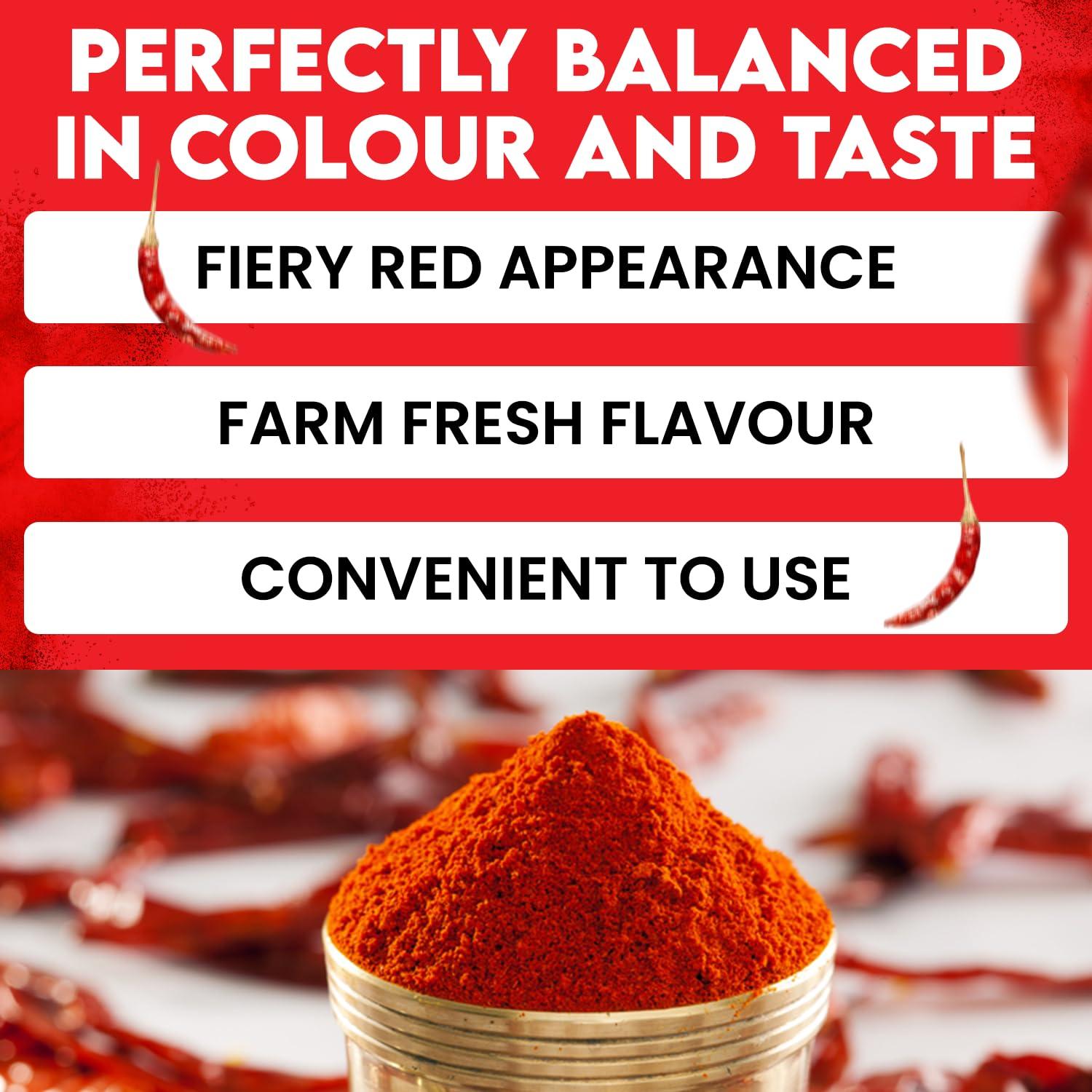 surya Surya 200gm Red Chilli (Lal Mirchi) Powder |Natural |No Preservatives, No Colours