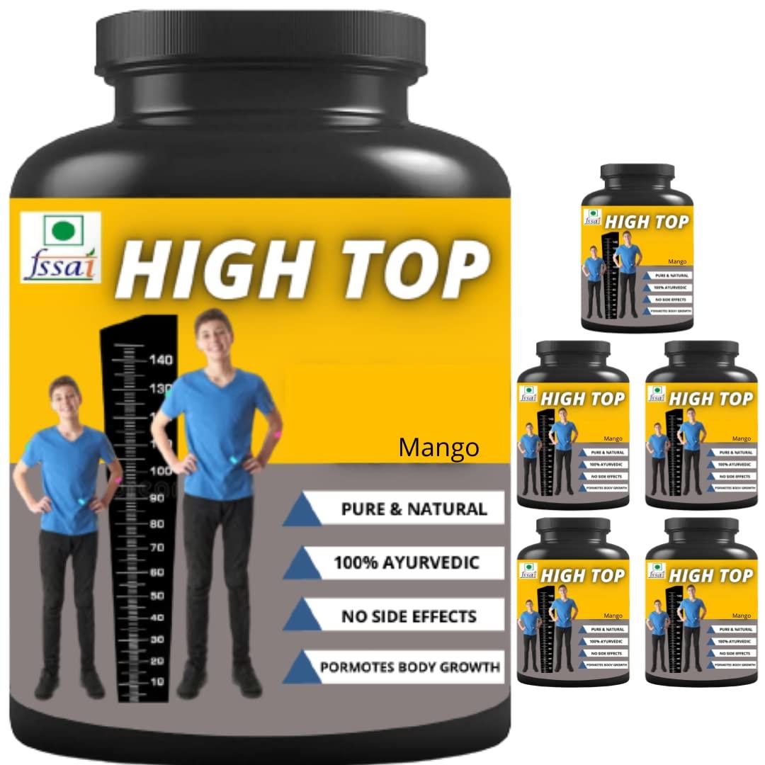 Generic High Top,Increase Stamina,Power Energy,Growth Medicine,Pack of 6,Flavor Mango