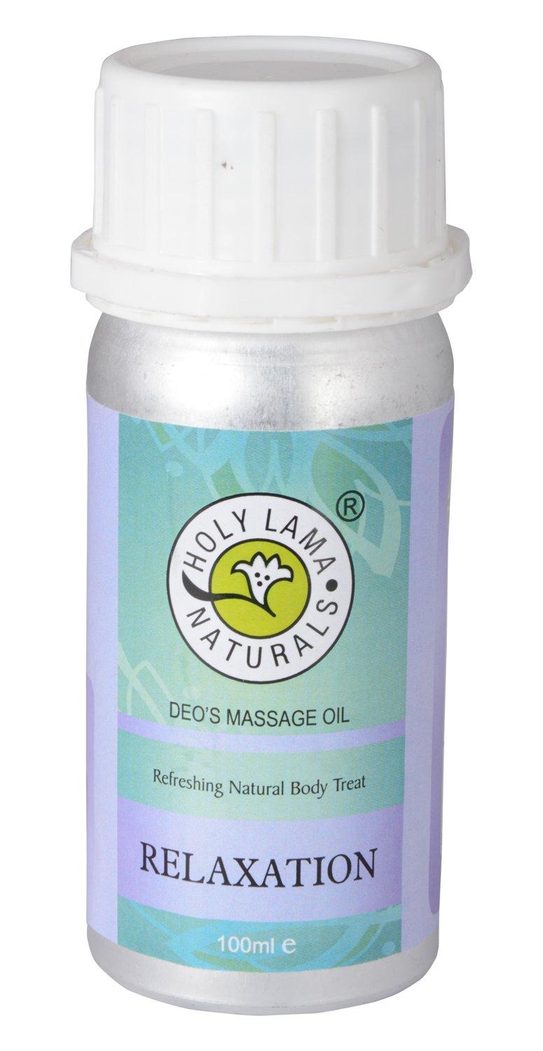 Holy Lama Naturals Holy Lama Naturals Relaxation Massage Oil, 100 ml