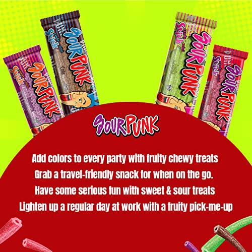 Sour Punk Sour Punk Mini Apple Candy Sticks 20g - Pack of 36