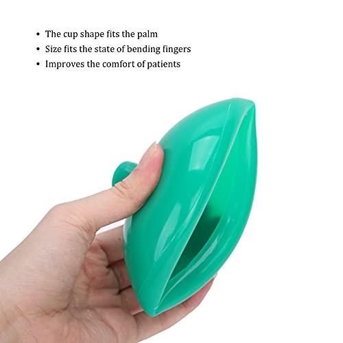 shanrya Generic Sputum Cup, High Elasticity Safe Premium Silicone Sputum Remover Palm Chest Percussion Cup Lightweight for Expectoration Problem for Inability To Expectoration([Large] Adult)\'