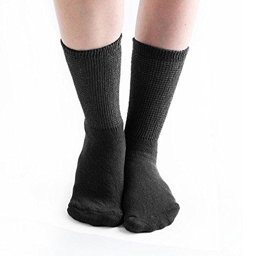 Doc Ortho Doc Ortho Loose Fit Diabetic Socks, 3 Pairs, Crew