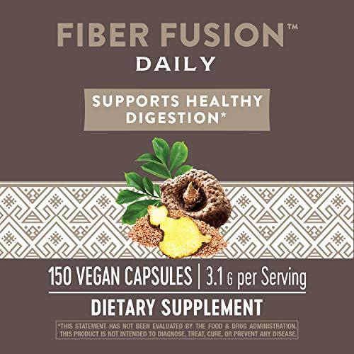 NATURE'S WAY Fiber Fusion Plus ( Also Know as Gentle Fiber Formula) Enzymatic Therapy Inc. 120 Veg Capsules