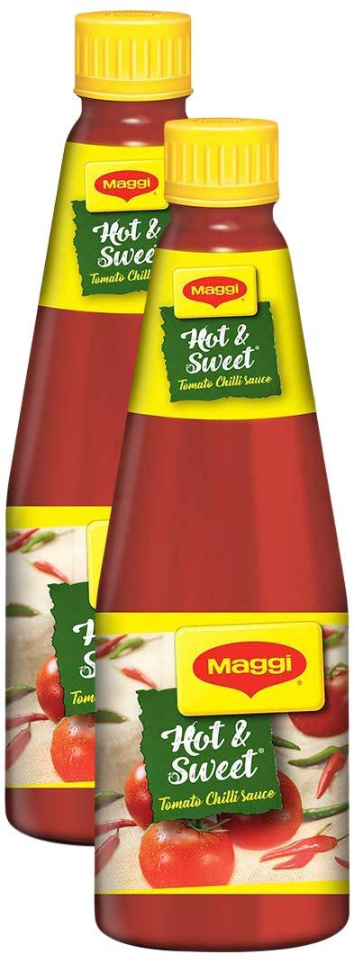 MAGGI Nestle Maggi Hot & Sweet Tomato Chilli Sauce, 1kg (Buy 1 Get 1, 2 Pieces) Promo Pack