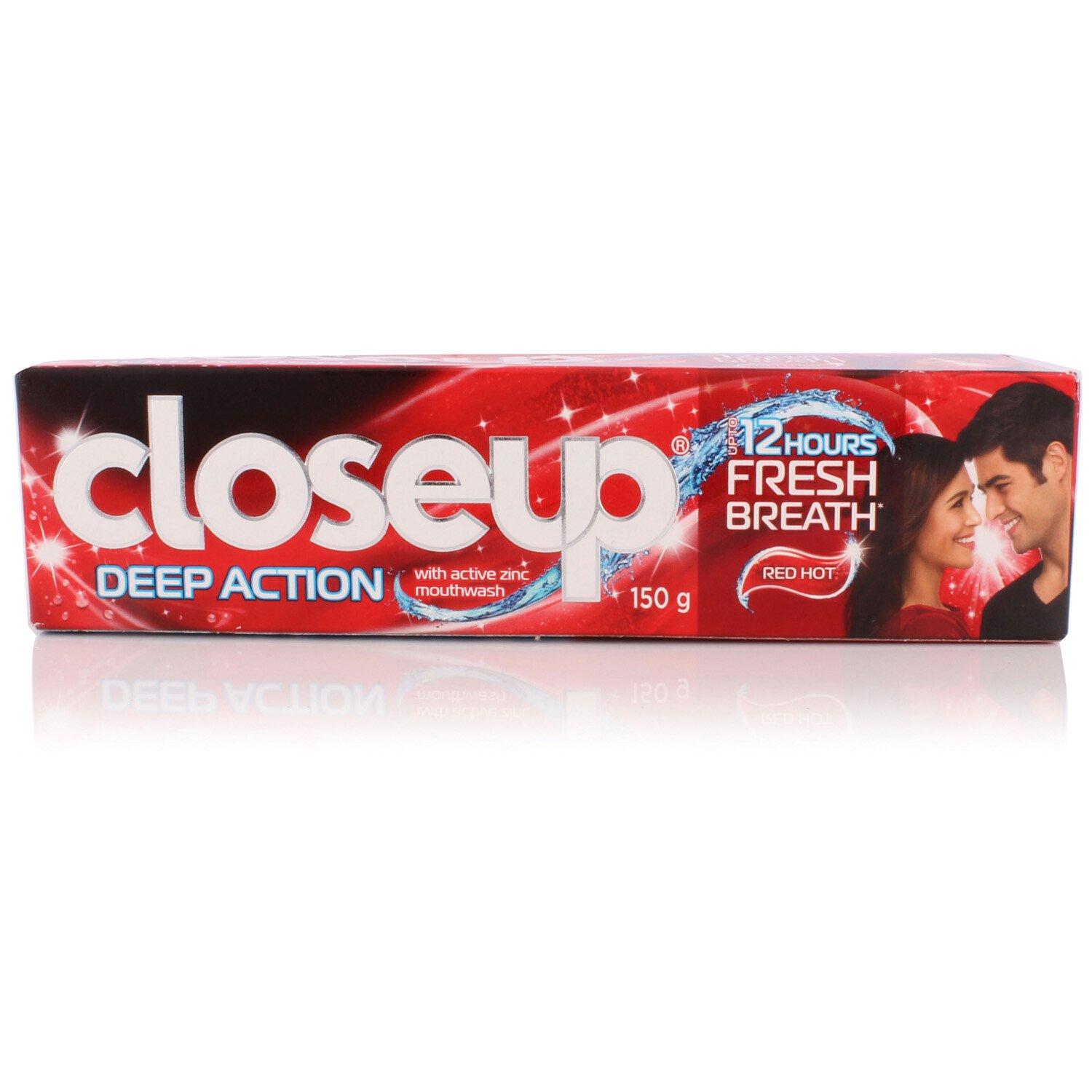 Closeup Closeup Toothpaste - Deep Action, 150G Tube, Freshening
