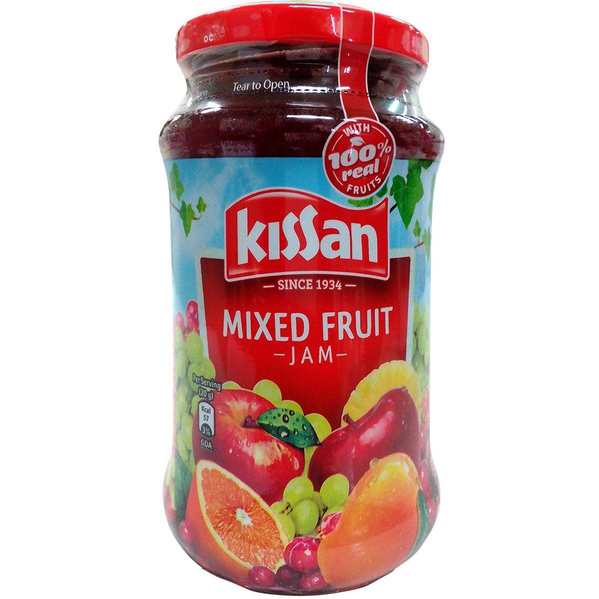 Kissan Kissan Jam - Mixed Fruit, 500g Jar