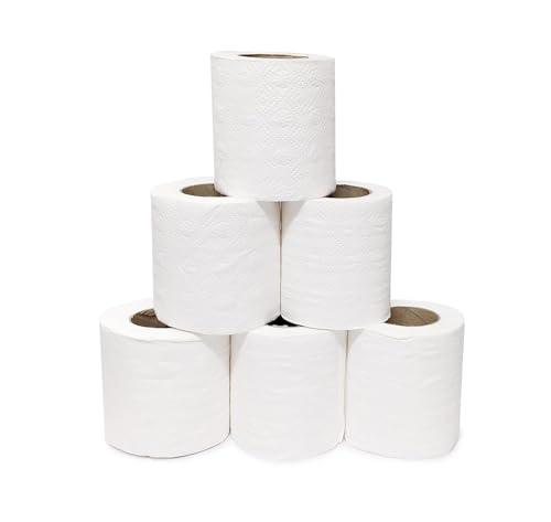 Rose Gold Toilet Paper Tissue Roll || Tissues Paper Rolls (Pack of 6-2 Ply Toilet Tissue Paper)