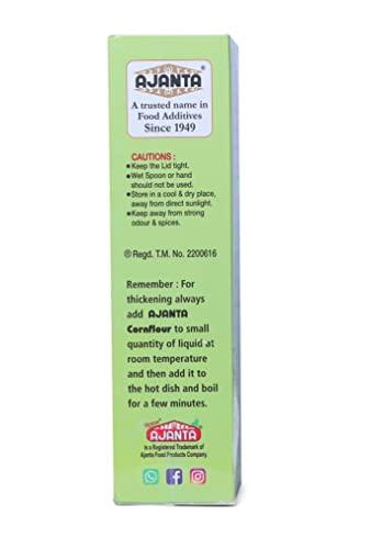 ANUJA FOODS INTERNATIONAL AJANTA Corn Flour, Carton (Makka Atta), 500g
