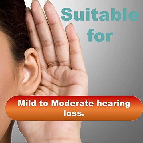 Enlinea Enlinea ENL-P136 Pocket Hearing Aid Machine For Ear Old Age | Suitable For Mild To Moderate Hearing Loss (Pack of 1)