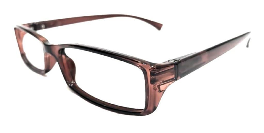 I-CARE OPTICALS I-CARE OPTICALS Power Reading Glasses Premium Unisex Near Vision Light Weight With Spring Small Size Available in 7 Colours +1.00 to +3.00 (+2.50, Brown)
