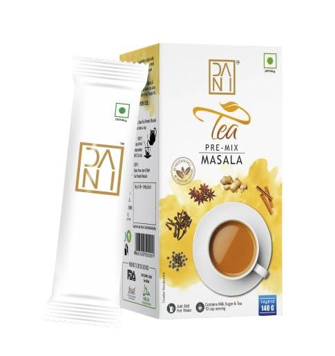 DANI Dani Masala Tea Premix - Preservative-Free Instant Hot Tea with Tea Masala (140g)
