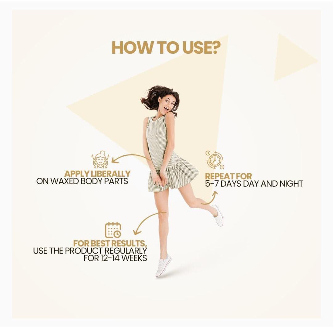 VELITE HEALTHCARE Triconil Unisex Adult Hair Retarding Moisturizing Lotion (50 Gm) | For Reducing Facial Hair And unwanted Hair other Body Parts|