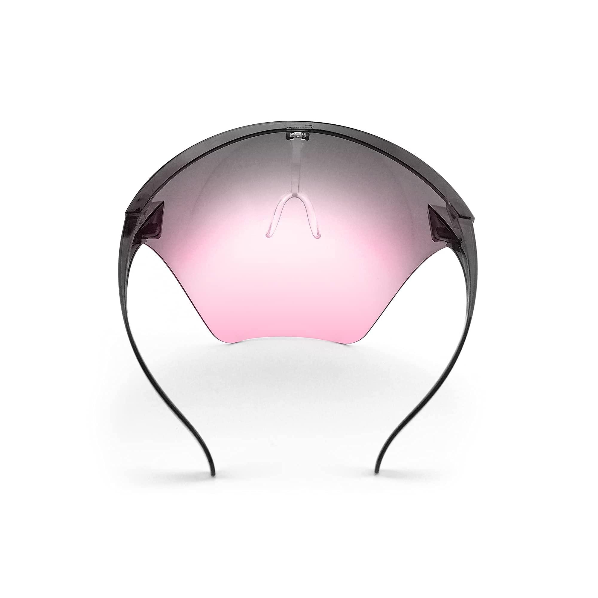 Kenneth Cole Kenneth Cole Gogglestyle Face Shield with 180° Safety Coverage for Kids, Grey, Onesize (KCKDSSHLDGRY)