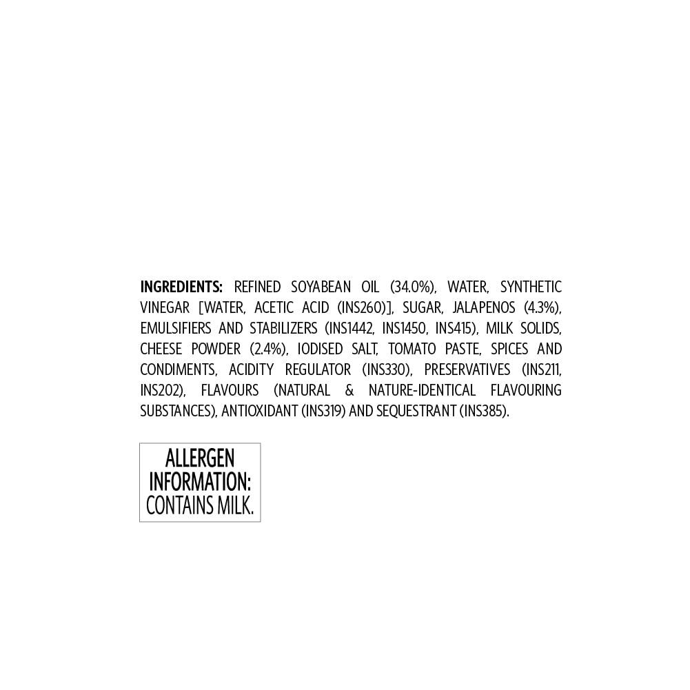 VEEBA Veeba Cheese & Jalapeno dip, 300 g - Pack of 2