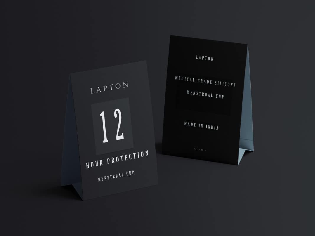 LAPTON Lapton White Reusable Silicone Small Size Menstrual Cup Pack of 1 (White_10 ML)