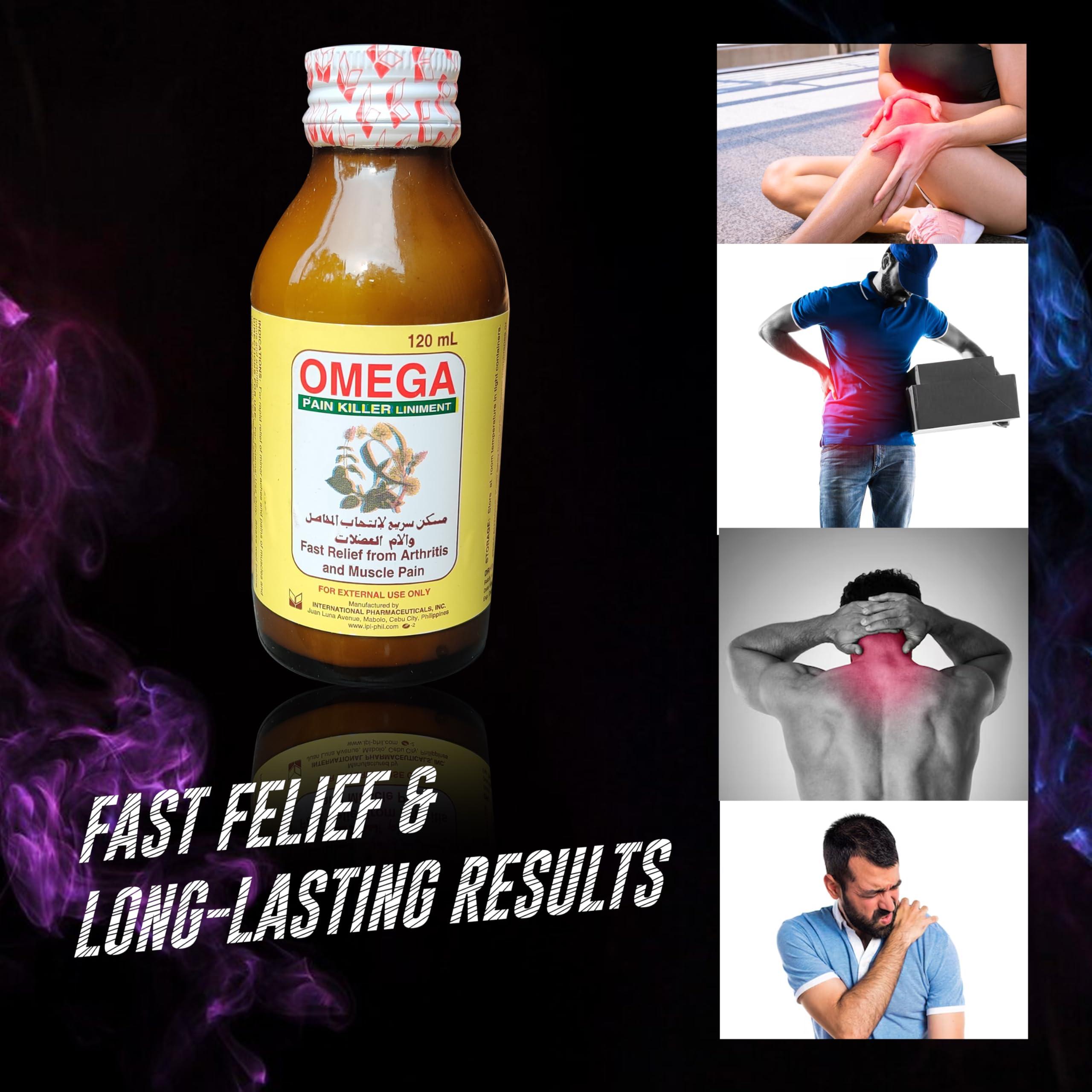 PALAKKARAN ; Commitment To Quality & Trust PALAKKARAN ; Commitment To Quality & Trust Omega Pain Killer Liniment Oil, Pain Relief Oil, Muscle Pain Relief Oil, Arthritis Massage Oil (120ml)