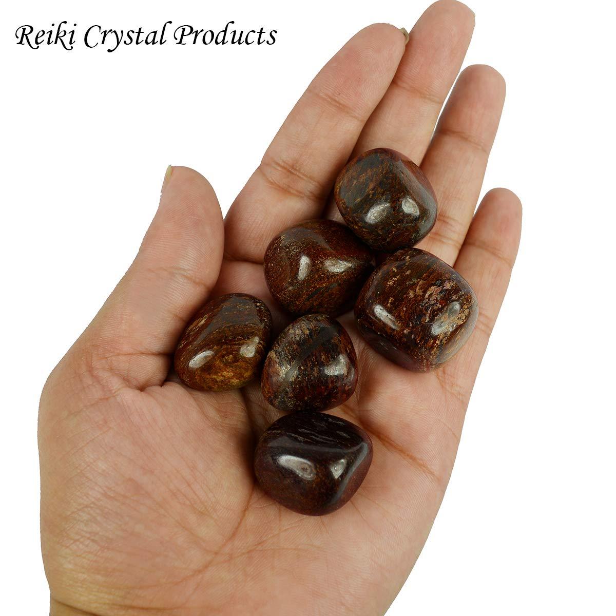 Reiki Crystal Products Reiki Crystal Products Natural Bronzite Tumble Stone Raw Rough Stone Tumbled Pack of 100 Gram