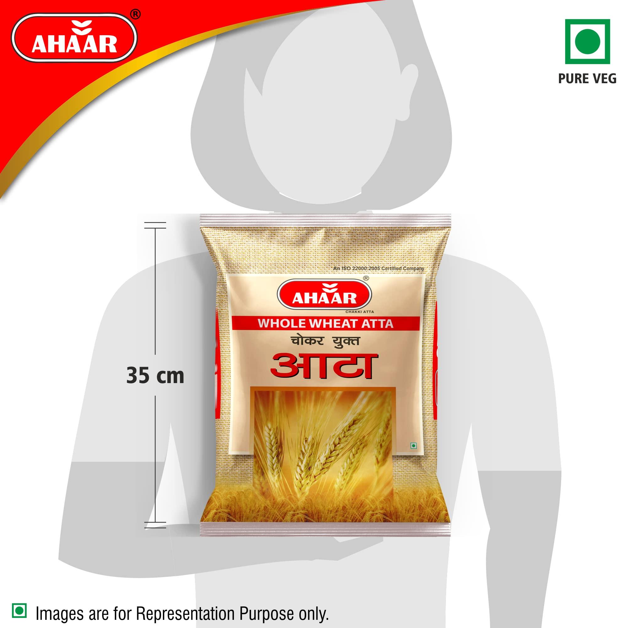 AHAAR Ahaar Choker Yukt Atta 5kg | Whole Wheat Flour