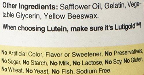 Puritan's Pride Puritan's Pride Lutein 40 mg with Zeaxanthin-60 Softgels