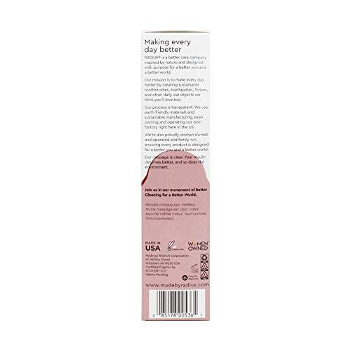 RADIUS RADIUS Organic Toothpaste, Clove Cardamom 3Oz by Radius Toothbrushes