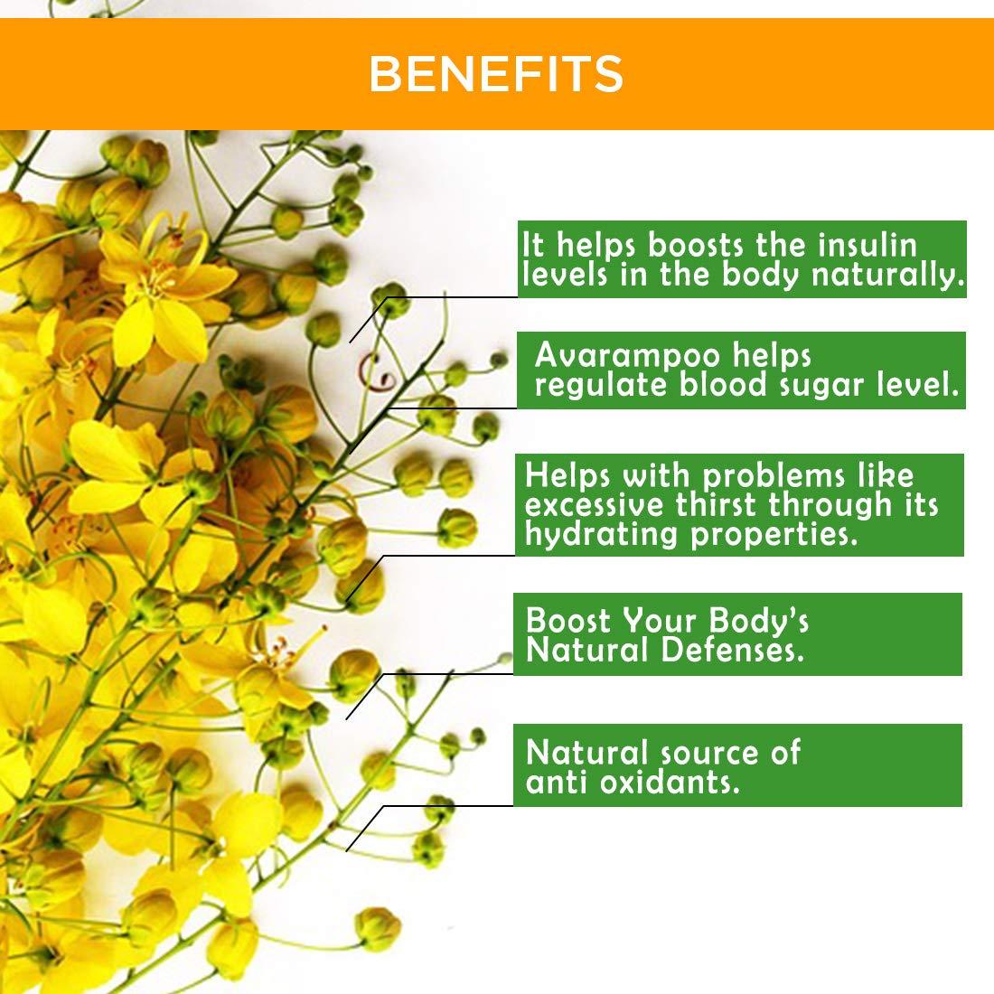 DOT DOT Organics Avarampoo/Senna Auriculata/Tamgedu Dried Flowers - 250 Grams