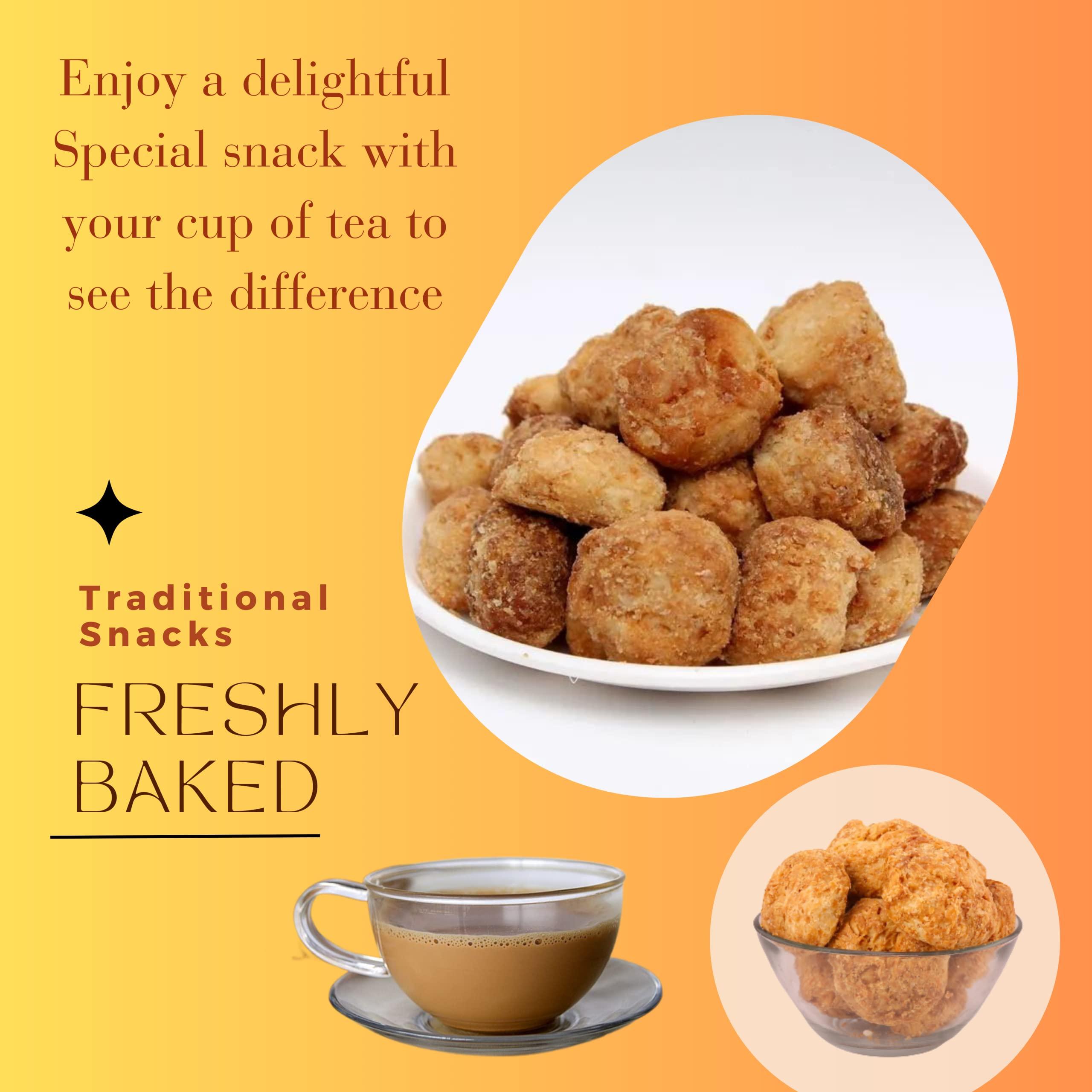 OOTYMADE.COM OotyMade.com Ooty Varkey - Crispy 1 KG Biscuits, Native Special Bakery Delight - Tea Time Snack  Small Varkey 1 kg