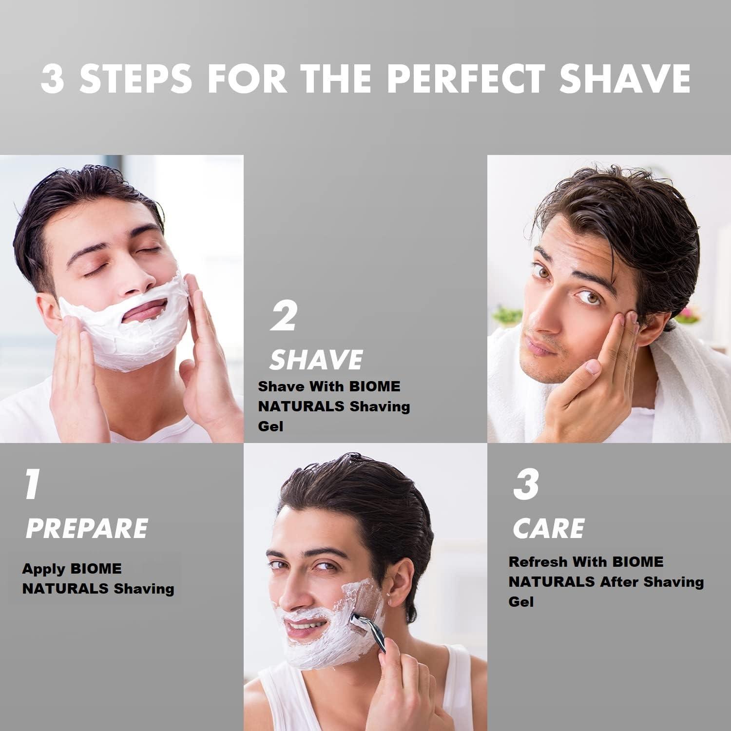 Generic BioME NATURALS Non Foaming Shaving Gel (Enriched with Aloe Vera) 1 Litre