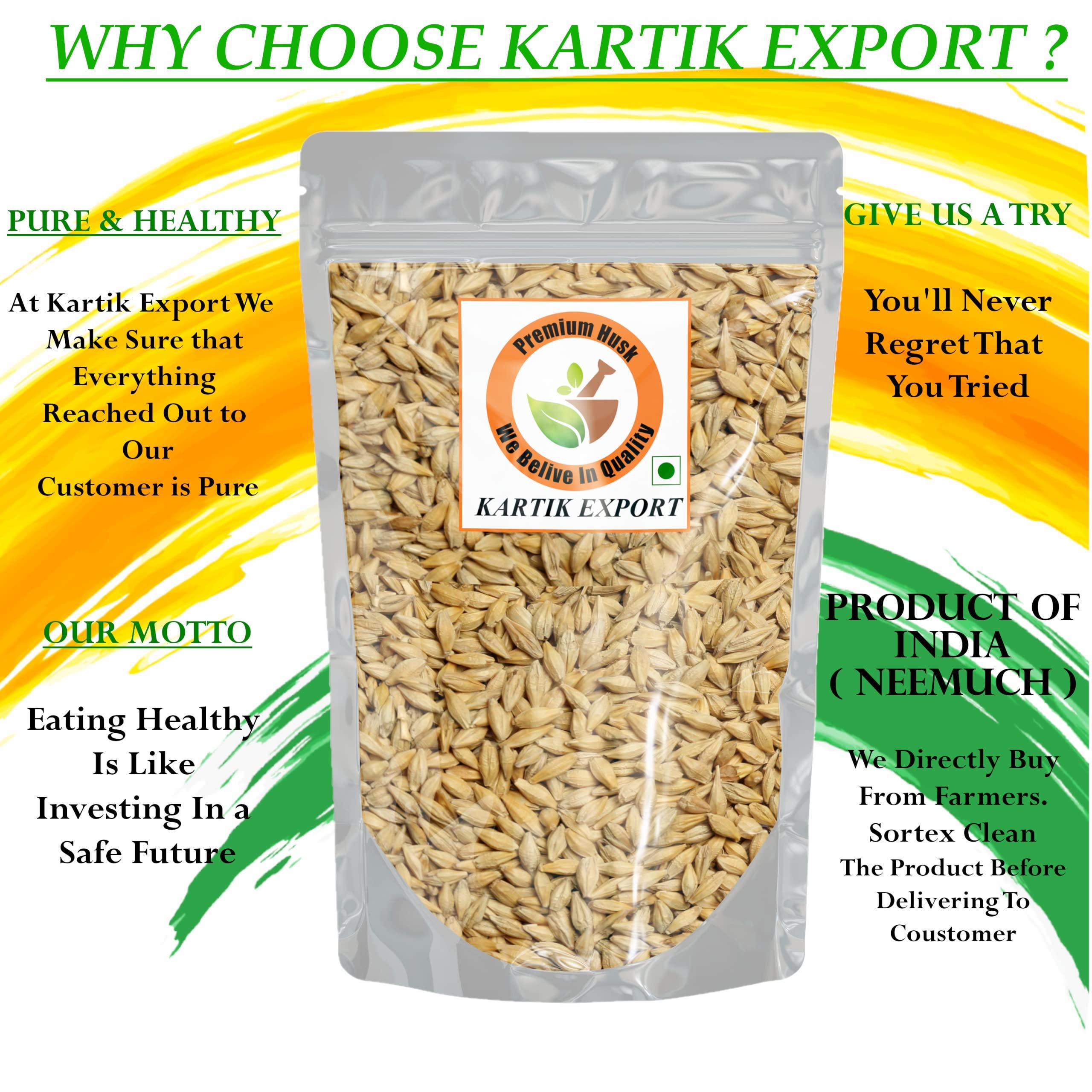 Kartik Export Kartik Export Raw Barley Seeds (Jau), 2Kg