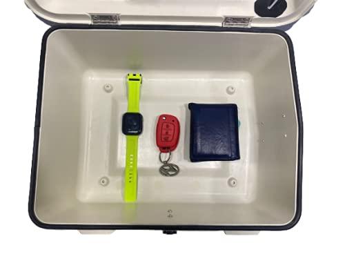 Prnik Tan90 TANITIZER UV Sanitizer, Portable UV Sterilizer Box 99.9% Sterilization for Cell Phone, Makeup Tools, Keys, Glasses, Multi-Function Mobile Phone Toothbrush Cleaning Box