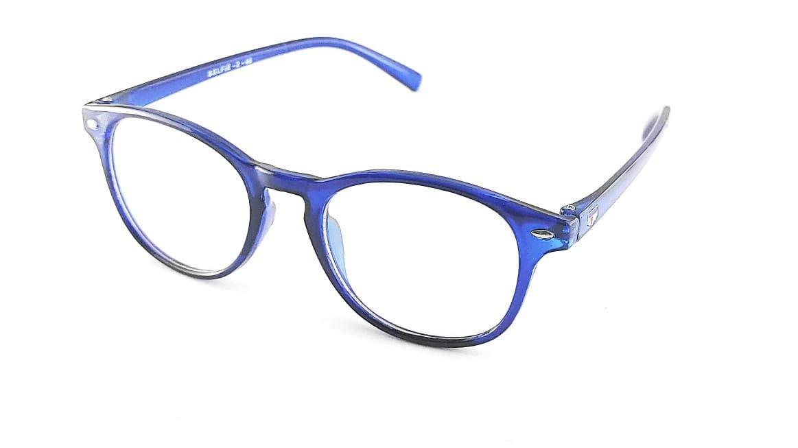 Glasswear Glasswear Blue Cut Glasses For Computer Blue Cut Glasses For Men And Women Blue Ray Glasses For Men Blue Transparent Blue Frame Whit Blue ray Block Lenses (0.00 Plano Blue Cut Glasses)