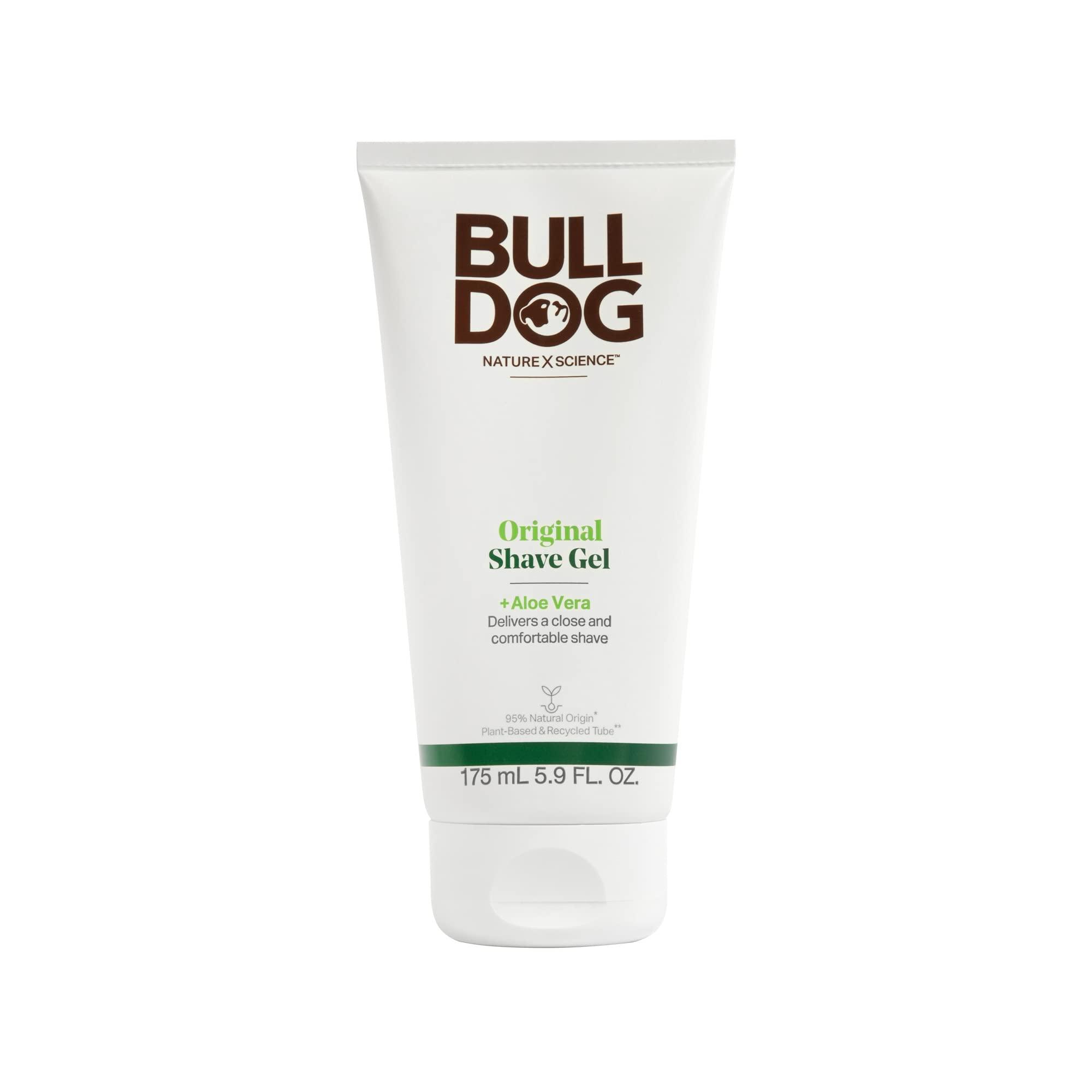 Bulldog Natural Skincare Original Shave Gel : Bulldog Skincare and Grooming For Men Original Shave Gel, 5.9 Ounce