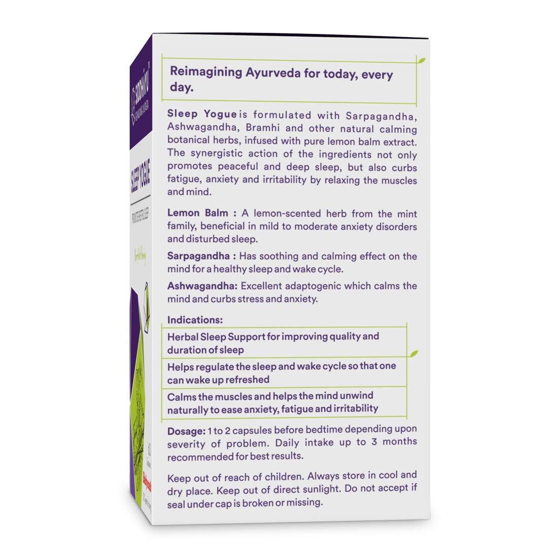 SIDDHAYU Siddhayu Sleep And Stress Care Kit (From the house of Baidyanath) | Sleep Yogue 60 Capsule X 1 | Winostress 60 Capsule X 1