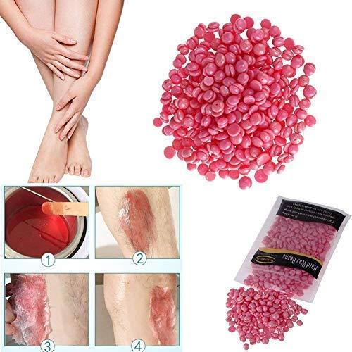 MeeTo MeeTo Bean Wax For Men And Women, Hard Wax Beans for Painless Hair Removal, Brazilian Waxing for Face, Eyebrow, Back, Chest, Bikini Areas, Legs At Home (500Gm)