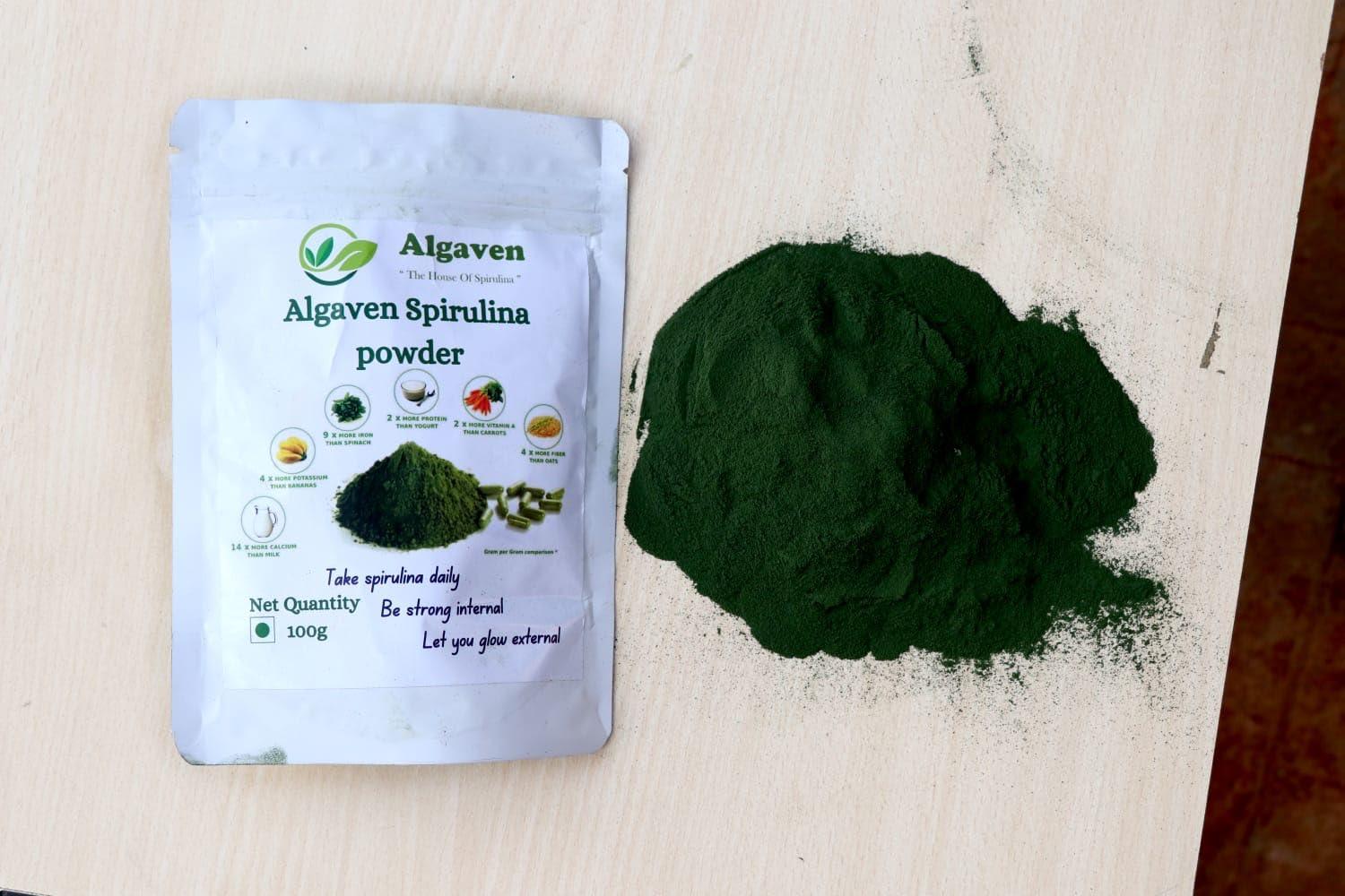 JE JE ENTERPRISES PRIVATE LIMITED ALGAVEN SPIRULINA POWDER