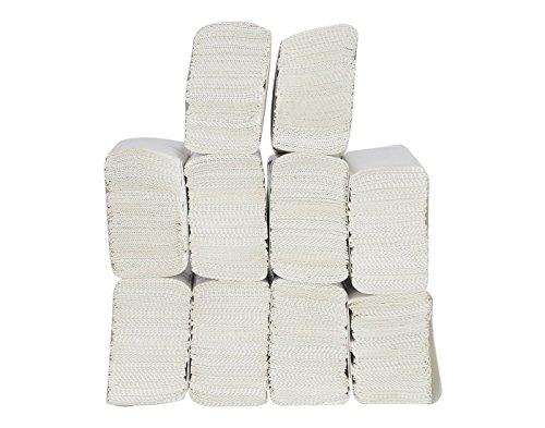 Somani Somani M fold Tissue paper | Paper towel | Absorbent | Single ply | Commercial white (150 Pack*4=600 Paper towels)