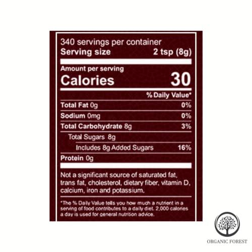 Organic forest Organic Forest Country Side Brown Sugar Mineral Rich And Raw Luscious Sugar 100 % Natural Brown Sugar Standard Zip Lock Pack Of 2000 Gm (1 kg (Pack of 2))