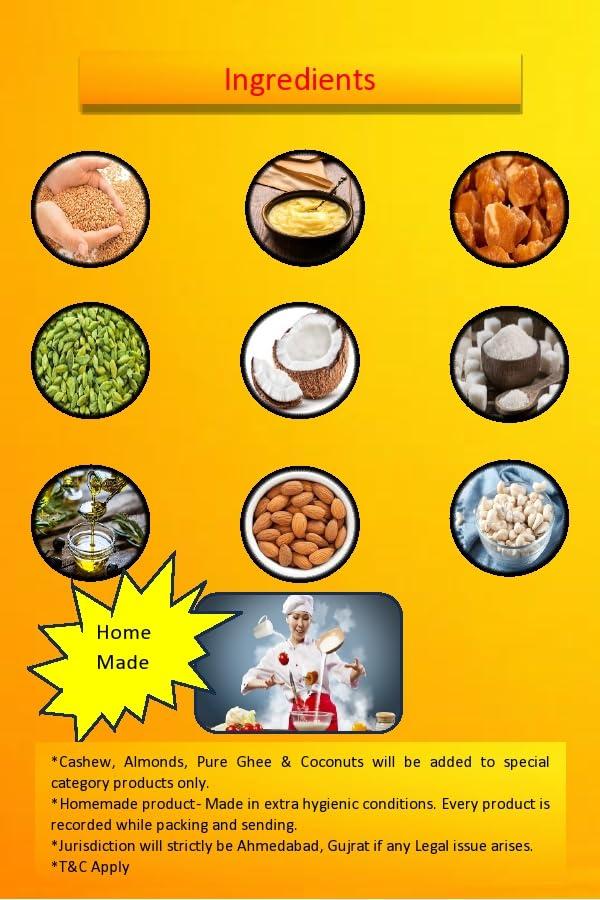 Generic The Ever Grow Enterprises Jaggery Thekua 500 GMS and 1 Kg Pack Container Free Worth of Rs.150/-