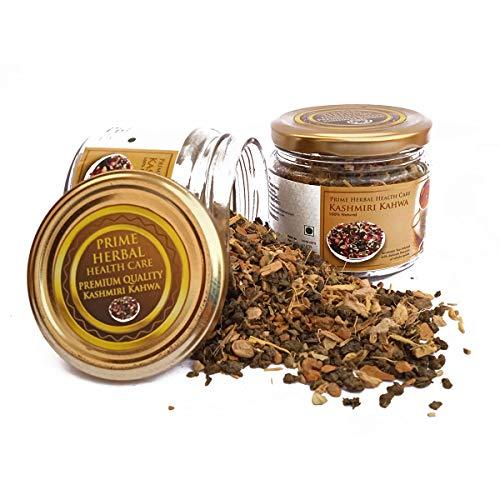 Prime Herbal Health Care Prime Herbal Health Care Kashmiri Kahwa 100 gm - Aromatic Traditional Green Tea infused with Whole Spices
