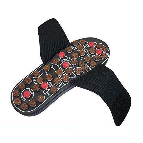 DOLIVA Doliva Acupressure Slippers and Magnetic Therapy Acupressure Sandals Full Body Blood Circulation Natural Leg Foot Massager Slippers for Men and Women