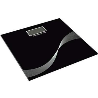 kitchen products DDSS Black Weighing Scale Digital Personal Weighing Scale for Home use Weight Machine (Black)