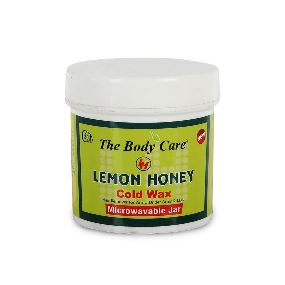 BODYCARE The Body Care Microwavable Lemon Honey Cold Wax - 200g (Pack of 4) | Refreshing Hair Removal