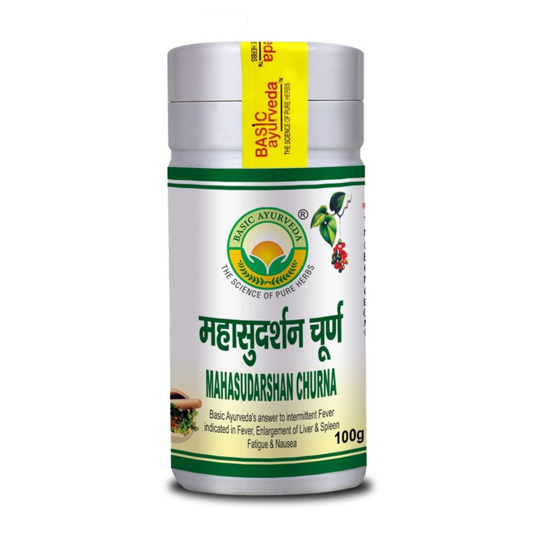 BASIC AYURVEDA mahasudarshan churna