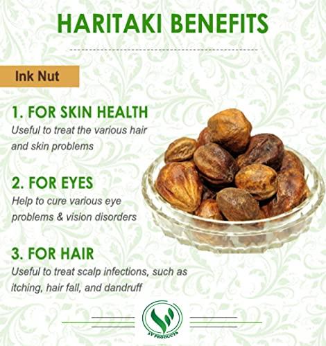 3V PRODUCTS 3V PRODUCTS: Kadukkai Powder 50g | Haritaki | Karakkaya | Harad | Terminalia Chebula Powder