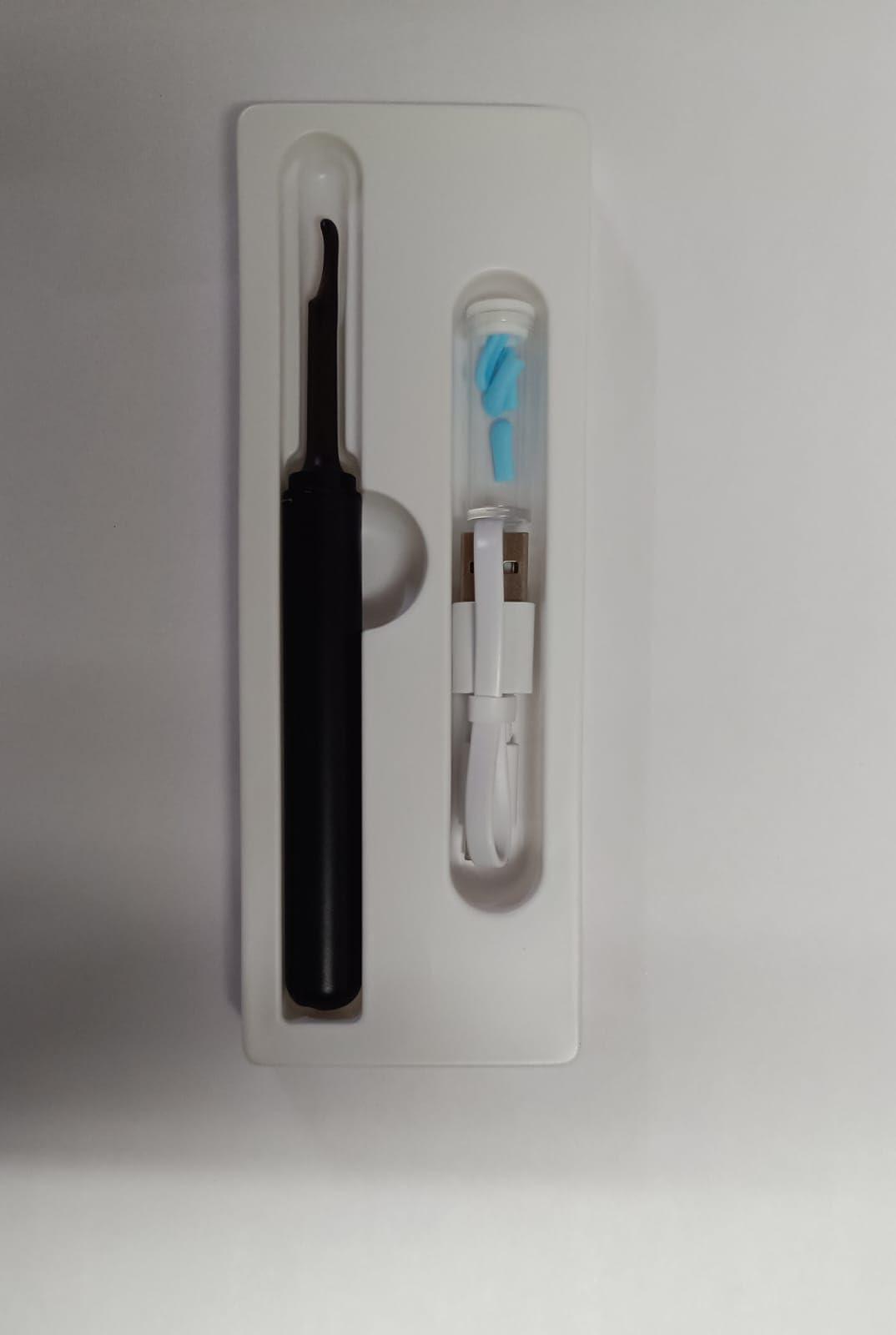 DMSTORK DMSTORK Ear Wax Removal Tool Kit, Ear Cleaner with Camera, 1080p Ear Camera with Otoscope and Light, Wireless Ear Cleaning Kit